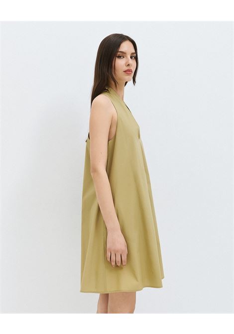 Mini poplin A-line vestito ACCESS fashion | 63-3039-187OLIVE